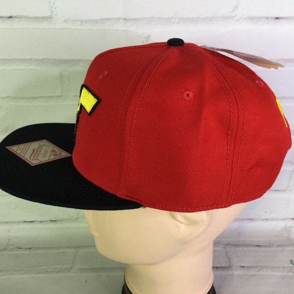 Pokemon Pikachu Sublimated Under Bill Snapback Hat - Picture 3 of 8